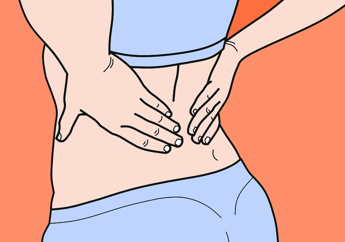 Lower Back Pain - Illustration